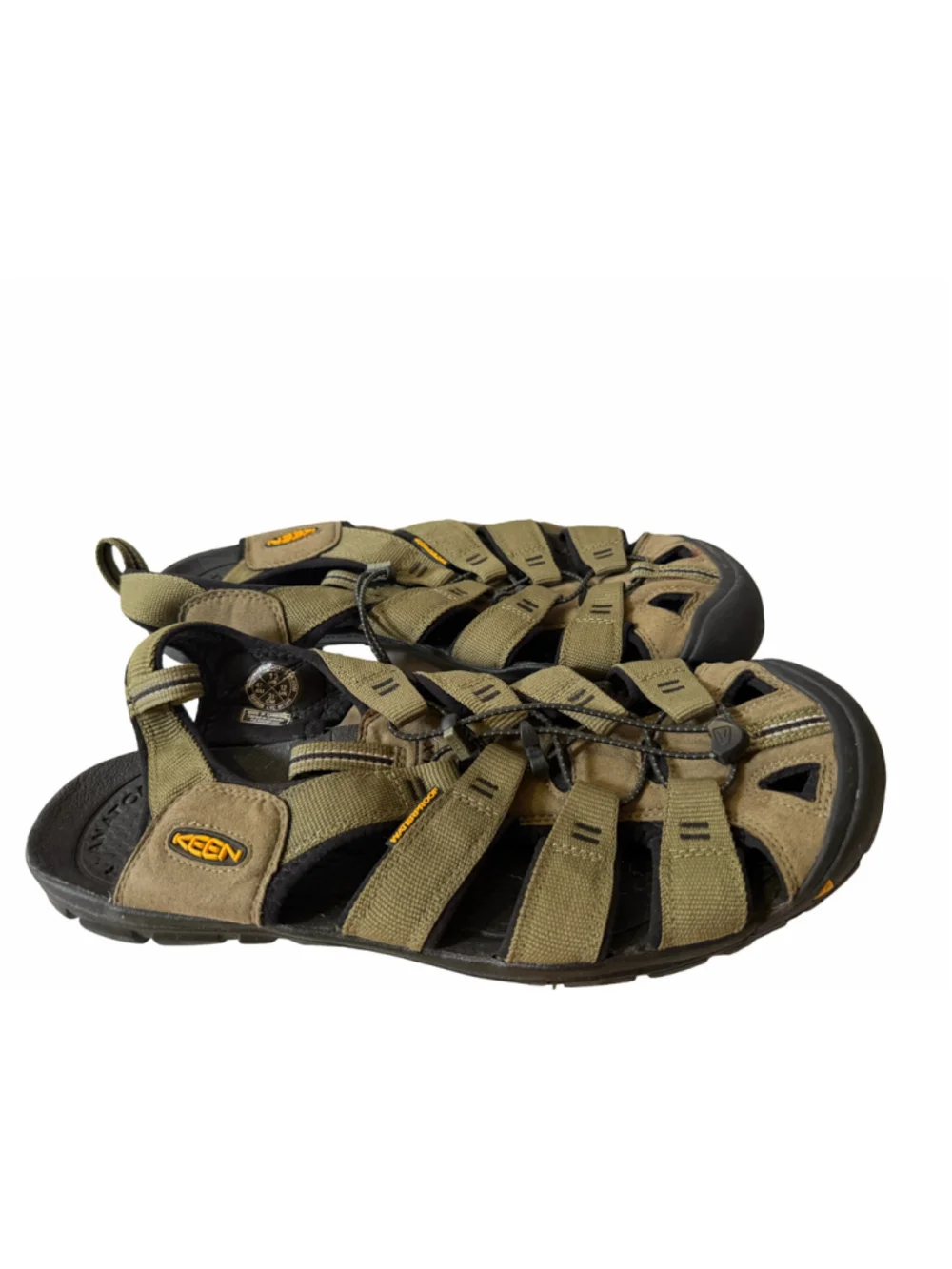 KEEN Newport H2 Waterproof Sport Sandals Olive Green Men’s US 13 EU 47 Hiking Ou